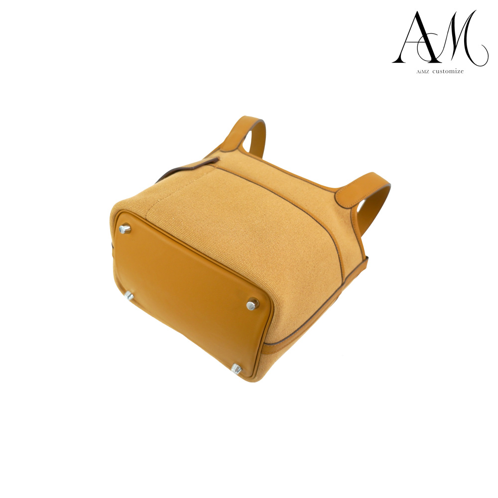 【Aimz original design】Canvas+＋togo Picotin bag-18sizi-100%hand-made