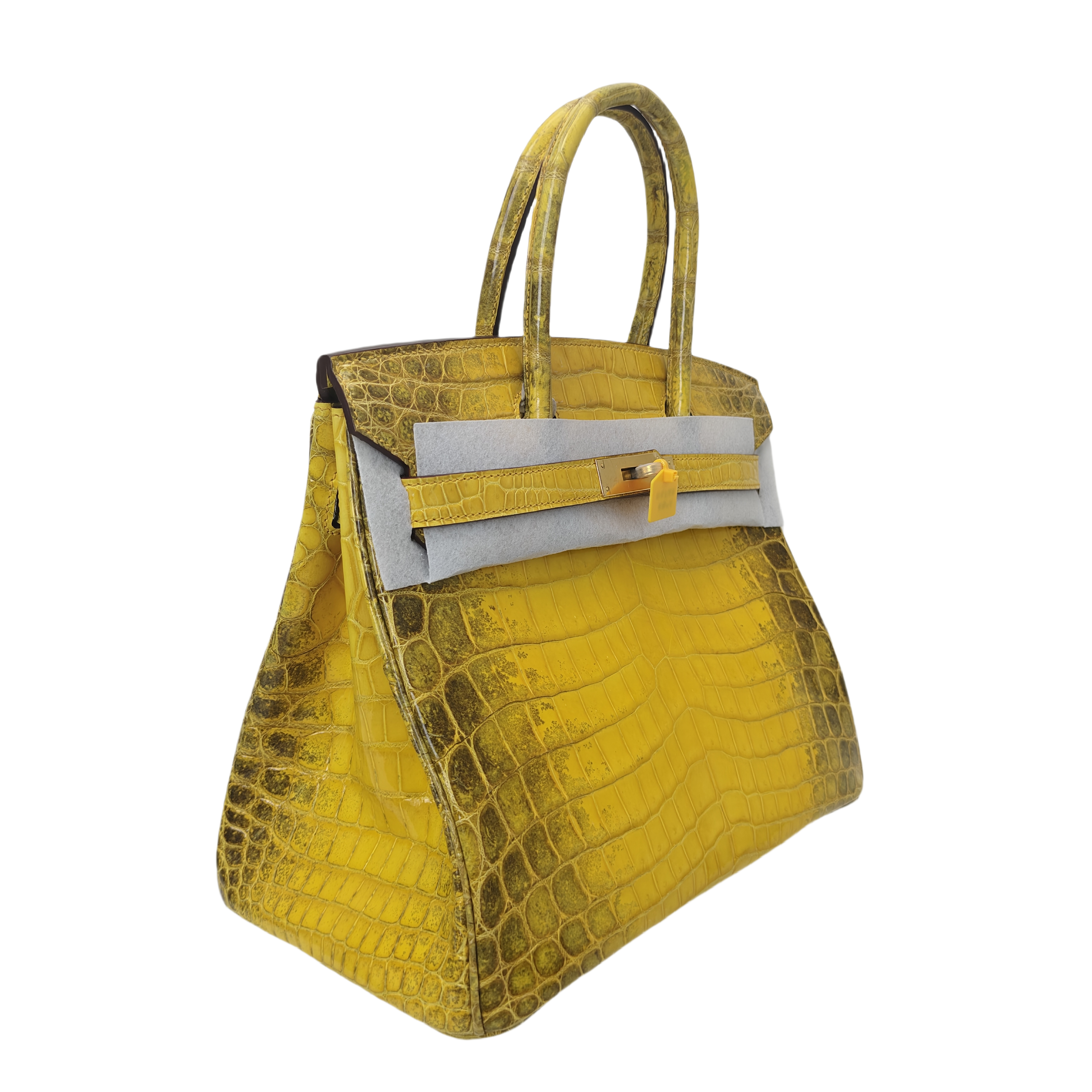 Himalayan-crocodile skin-BK -30sizi-100％% handmade