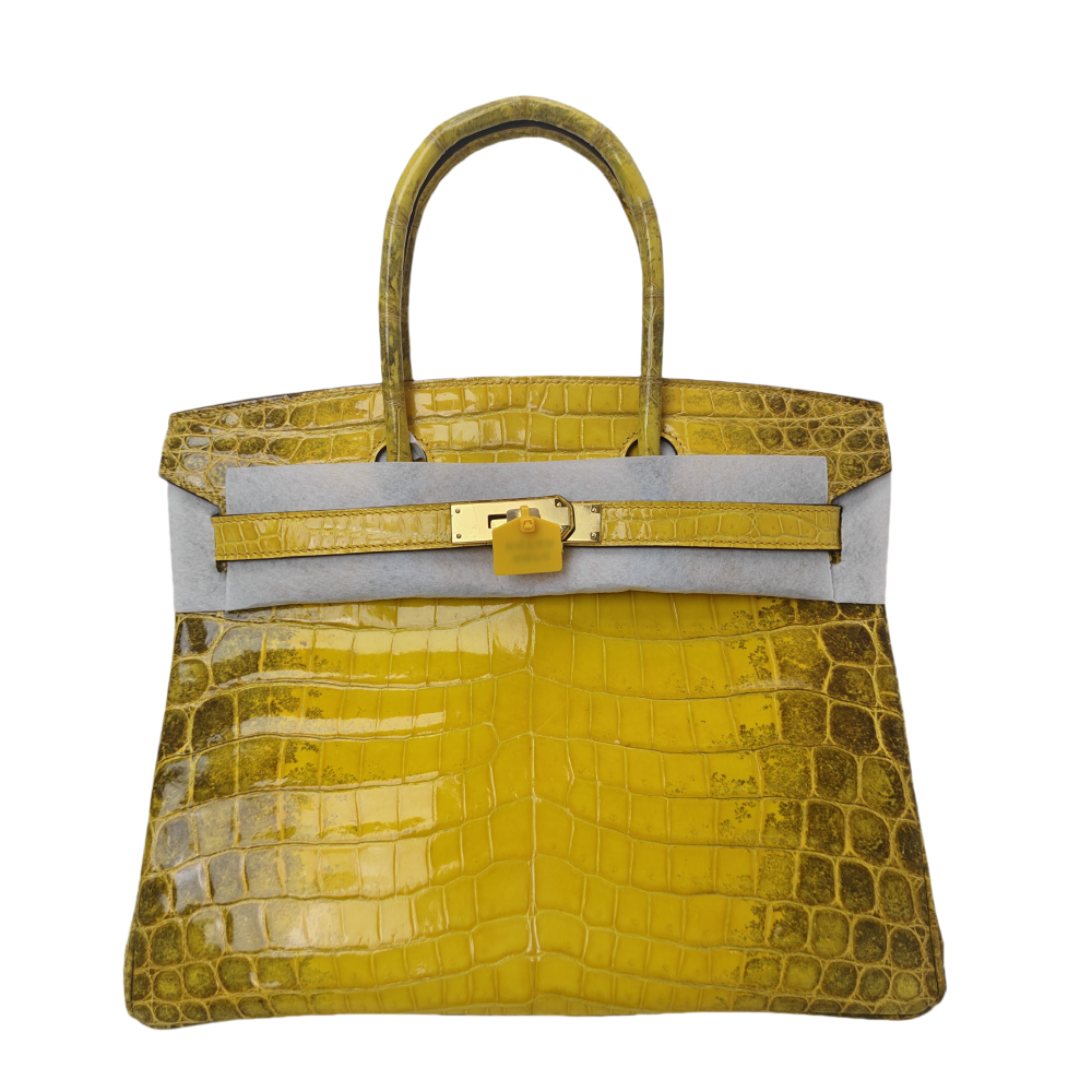 Himalayan-crocodile skin-BK -30sizi-100％% handmade