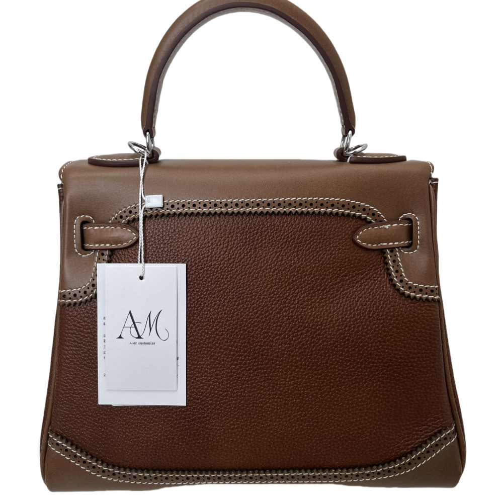 【AImz original design】KL-TOGO＋+saddle leather-100% handmade