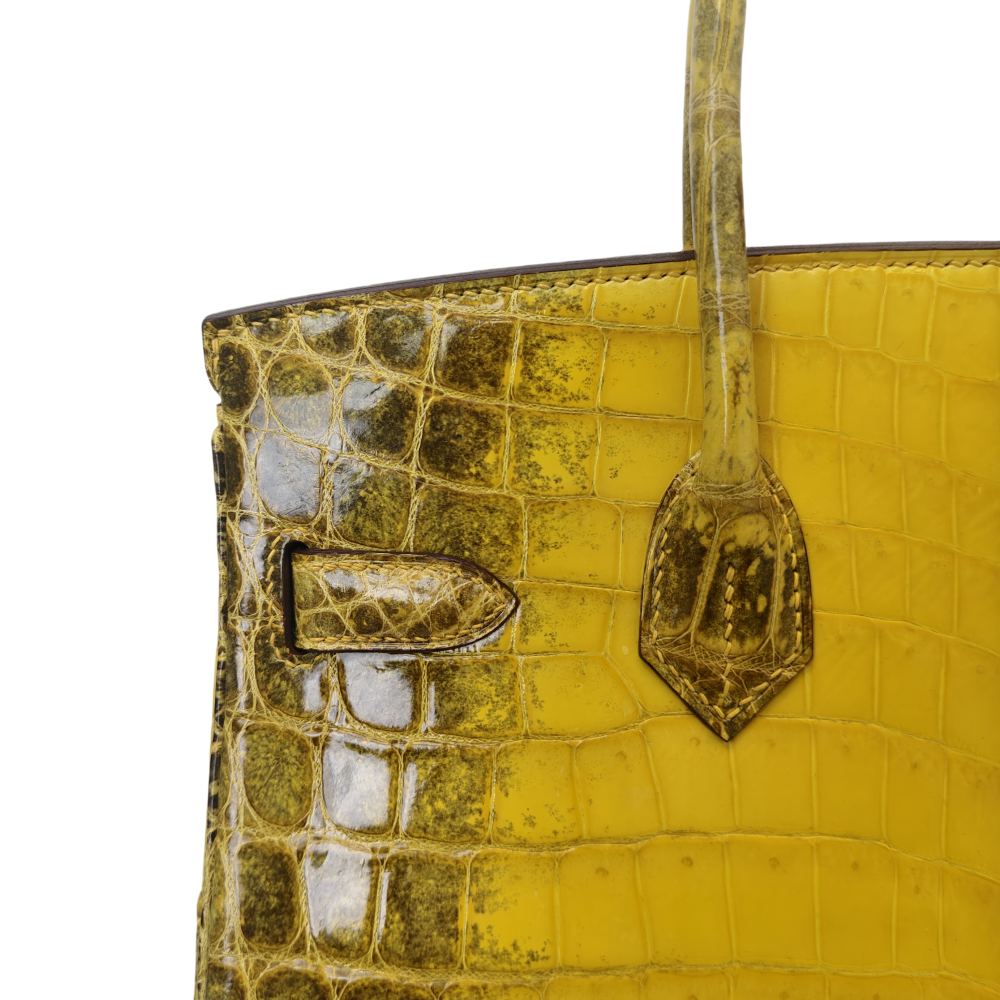 Himalayan-crocodile skin-BK -30sizi-100％% handmade