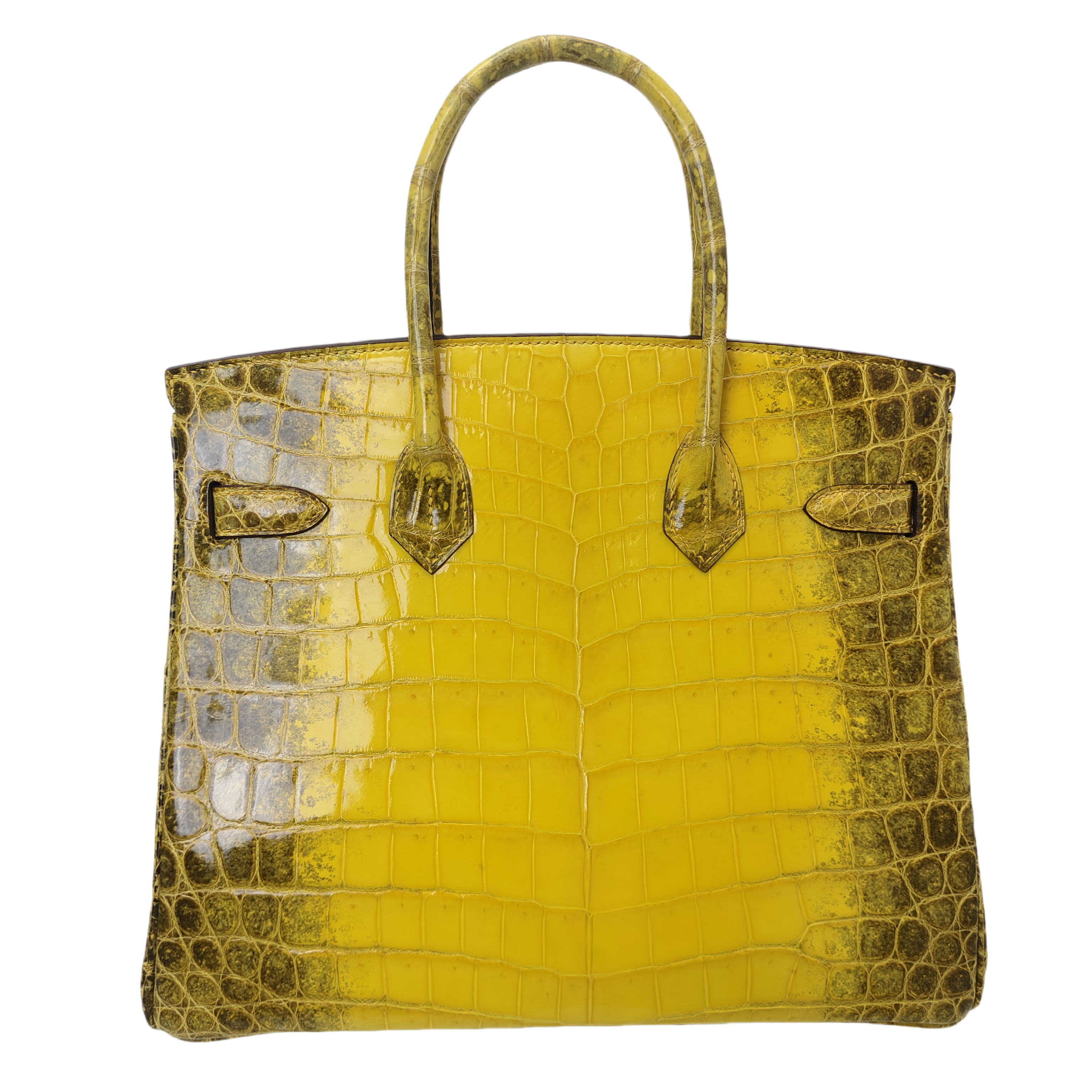 Himalayan-crocodile skin-BK -30sizi-100％% handmade