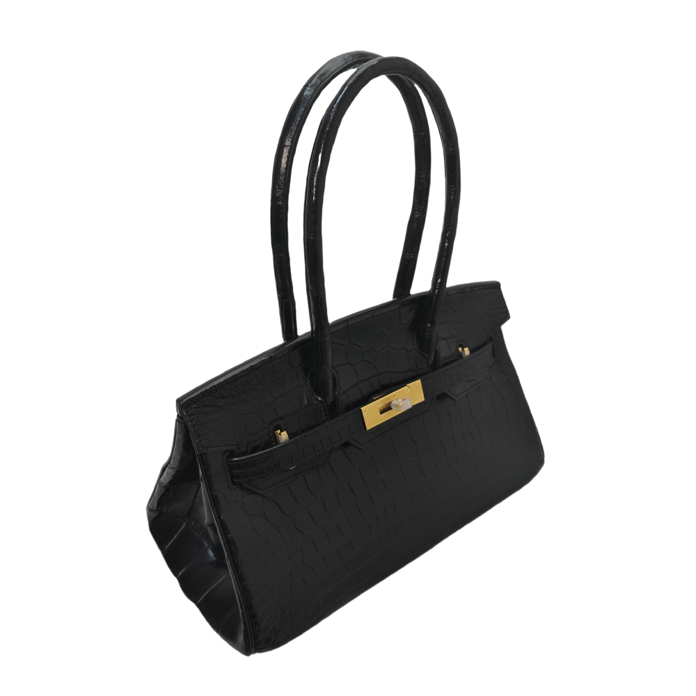 Crocodile horizontal BK-30sizi-100％% handmade