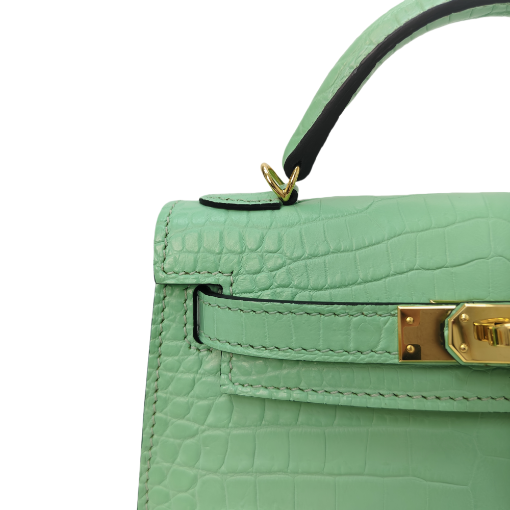 Fogged crocodile skin-KL-22sizi-100％% handmade