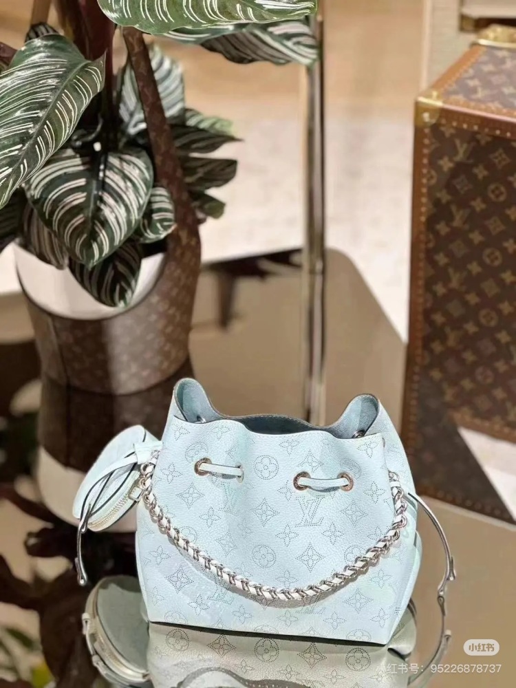 LV hollow bucket bag