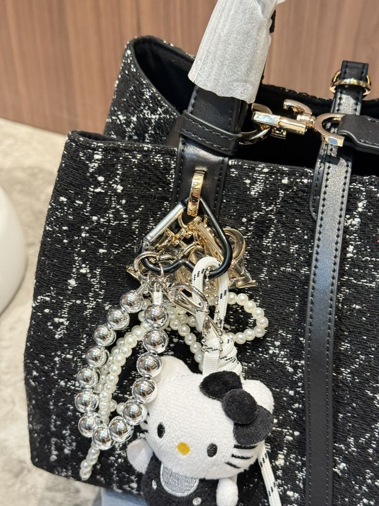 P350 pendant ? twenty
Come and control the retro style quickly
Handbag made of coarse woolen material
And DIOR's classic rattan plaid logo
30cm with box