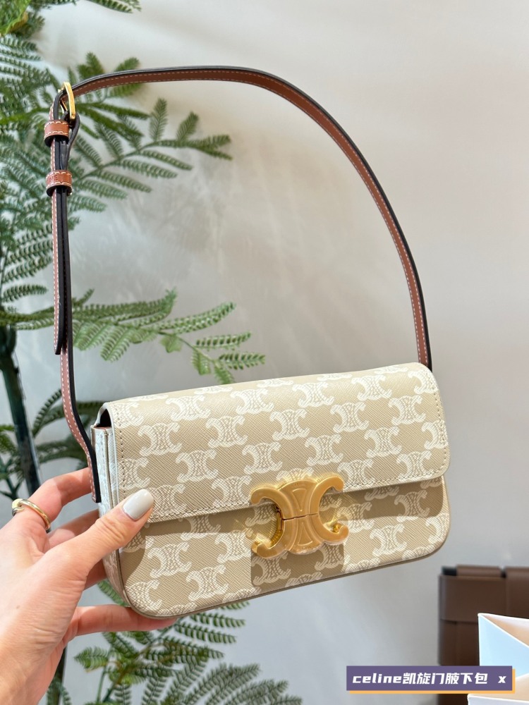 p215
New Package Promotion | CELINE Hot selling Arc de Triomphe Underarm Bag
CELINE has released a new underarm bag, the Triomphe Shoulder Bag, following the Ava bag. Transform the Triumphal Arch backpack series into an underarm shoulder style! Compa...
