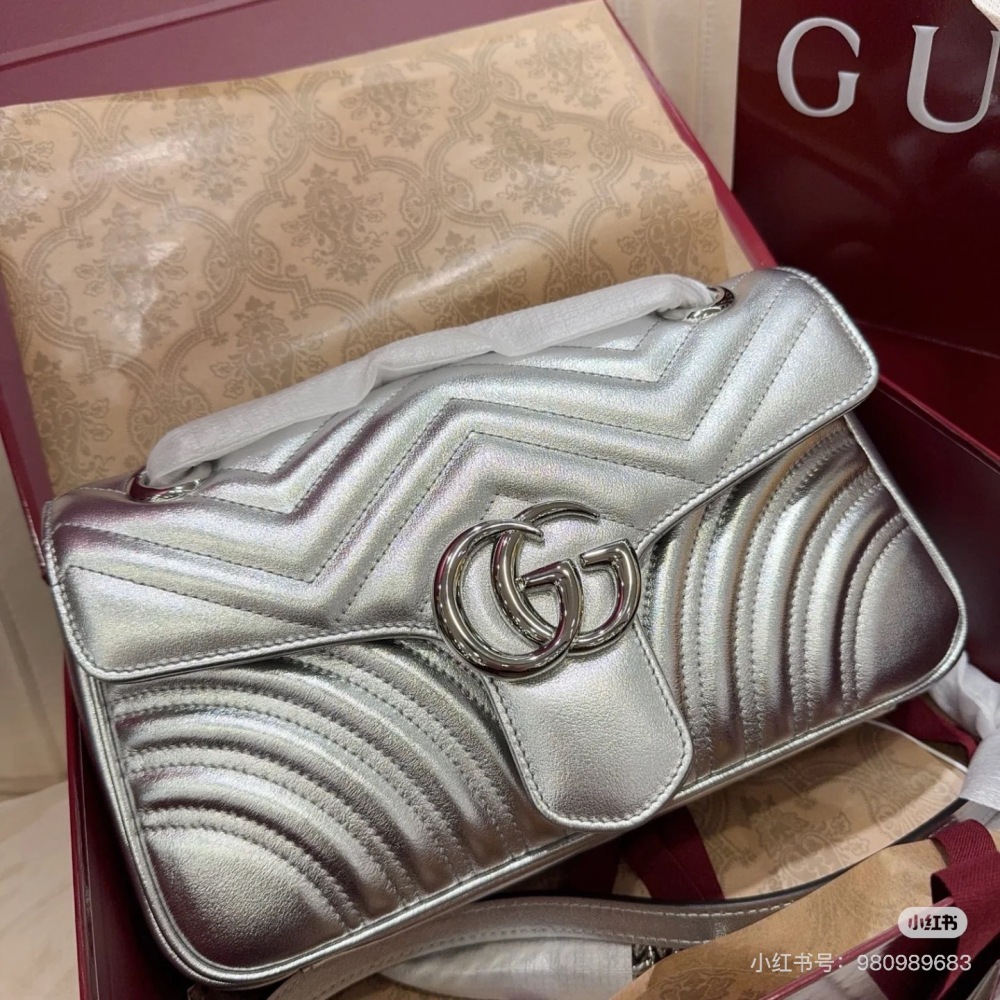 Gucci Marmont Silver