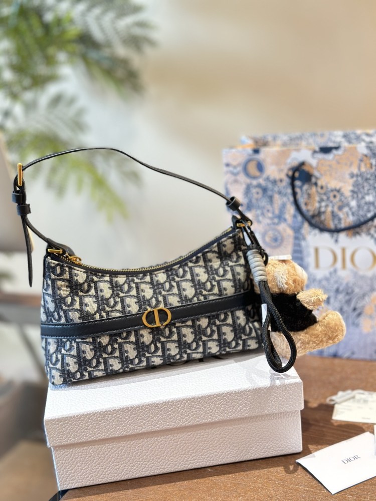 P260 pendant ? twenty
Dior's new underarm bag hobo
I personally really like the armpit bag, and Dior has released a new one. The half moon shaped one looks great and has a great capacity. Not only does it have a phone, but I also carry a small make...