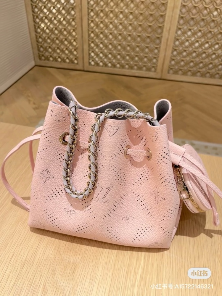 LV hollow bucket bag