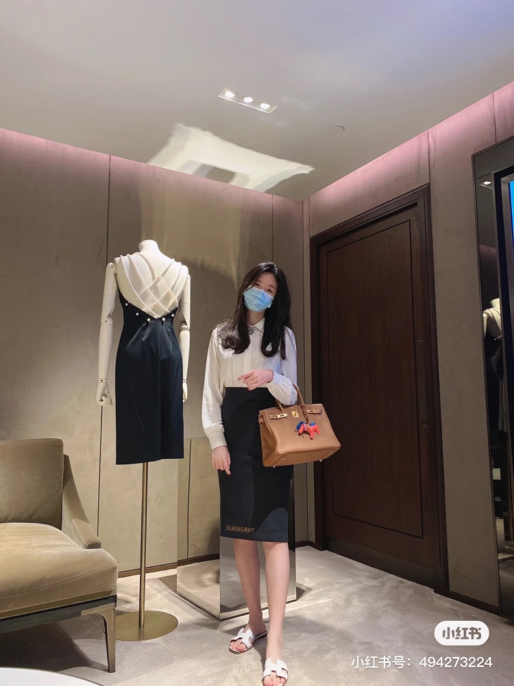 Hermes Platinum Gold Brown Super Tall