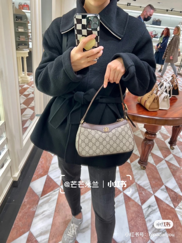 Gucci's new Ophidia vintage underarm mahjong bag is a big hit for the next season at first glance
Lightweight and classic - a versatile carry on bag that can be used all year round