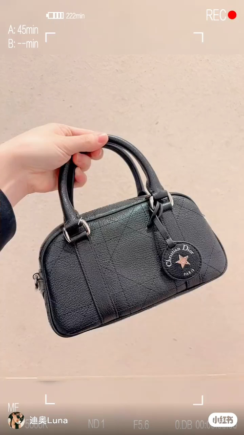 what?  ??? Dior actually released such a cute little bag
Super obedient backpack and hand-held crossbody bag
Decorate delicate girls