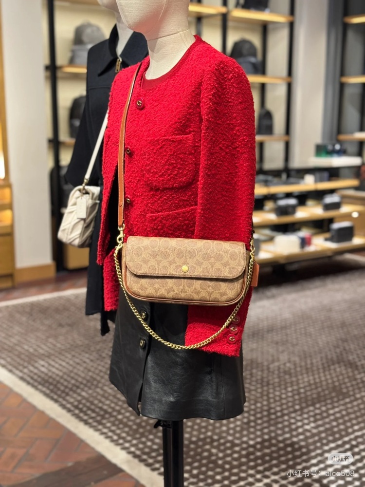 Coach Ivy Stick Bag Underarm Bag Mahjong Bag