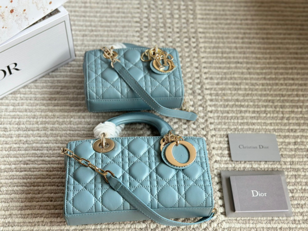 、
Dior lady's new long style haze blue full set packaging
Dior's all-new D-joy is making a strong comeback, with the rhythm of a big hit. The bag comes with two shoulder straps and multiple back styles, making the upper body both beautiful and styl...