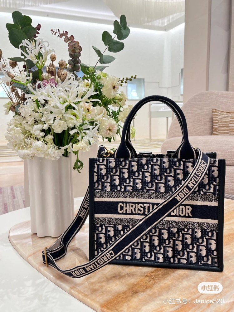Dior small tote new shoulder strap