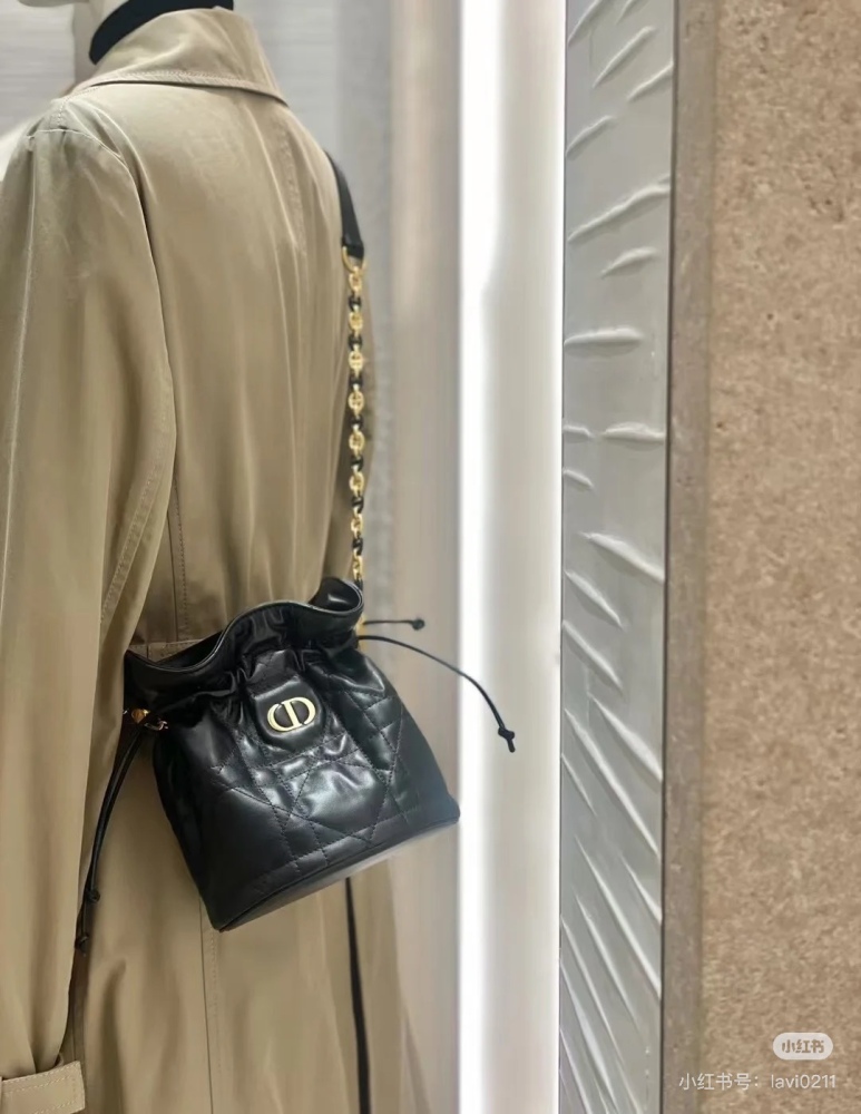 Dior sheepskin small lucky bag