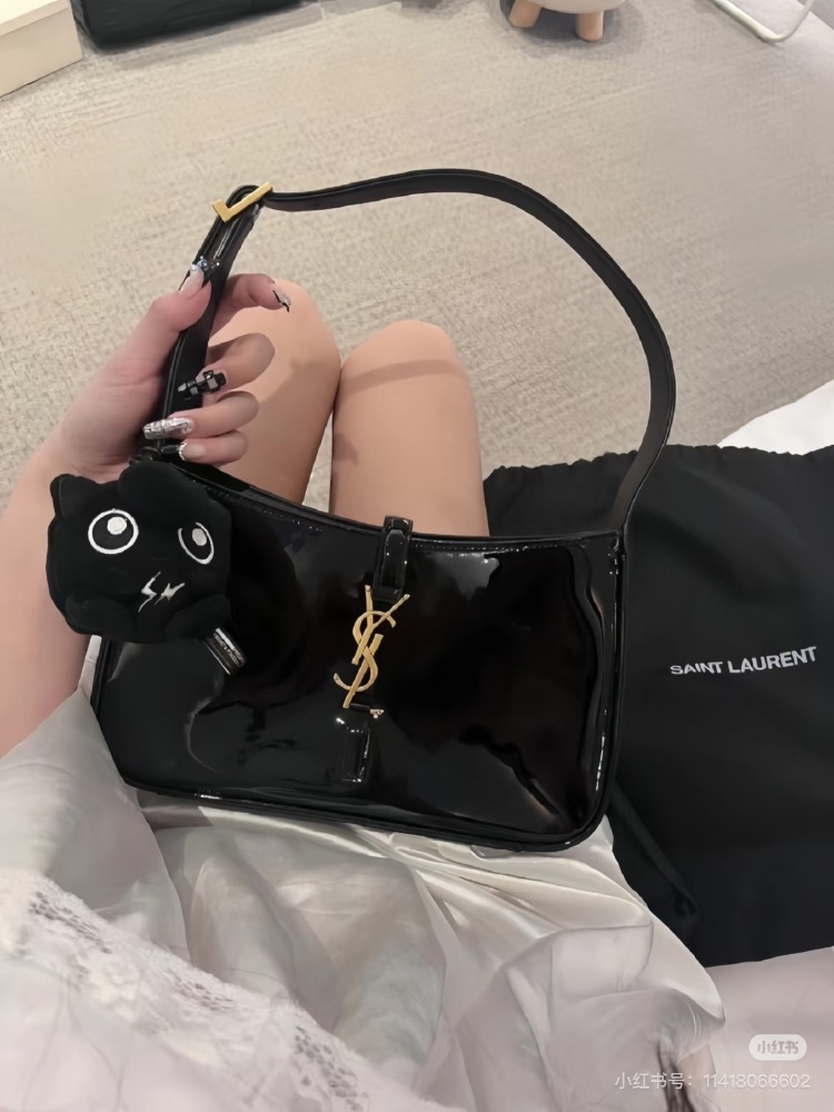 Ysl underarm patent leather