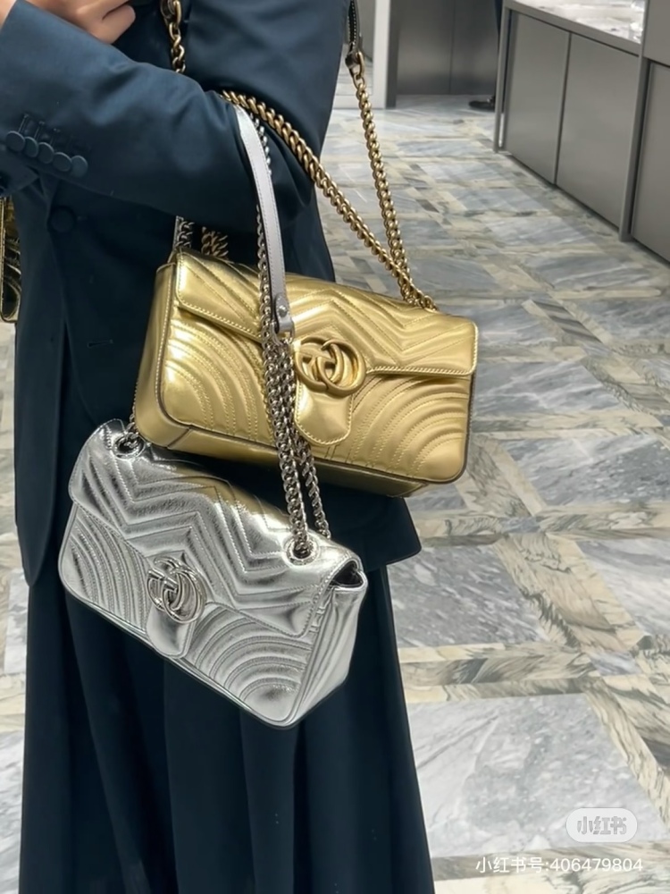 Gucci Marmont Silver