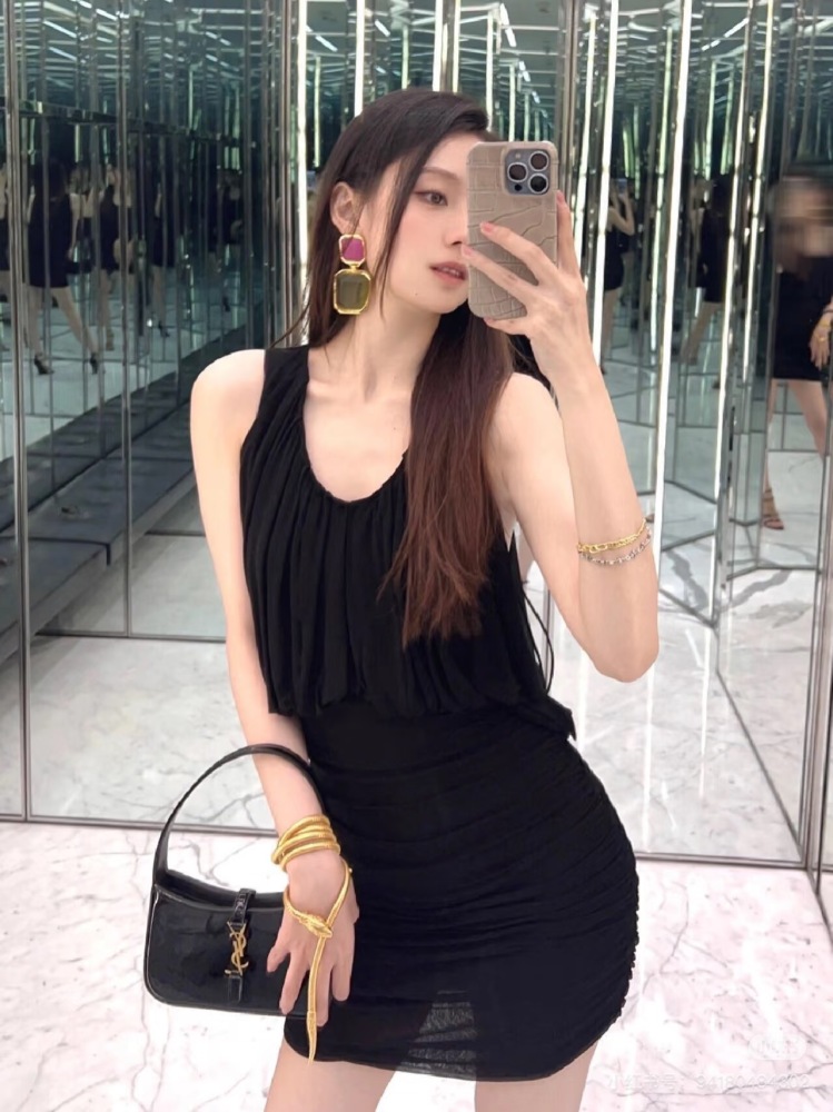 Ysl underarm patent leather