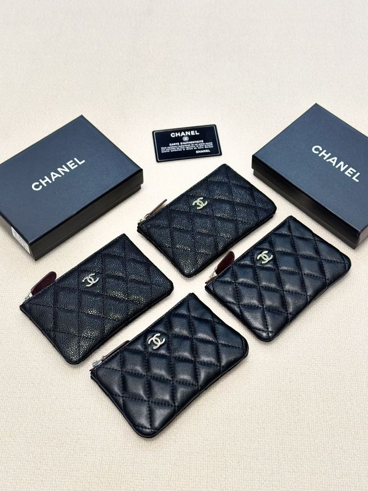 P95 color sheep gold sheep silver ball gold ball silver ball size 14.5x9 Chanel sheepskin/cowhide coin purse classic combination, fashionable and versatile