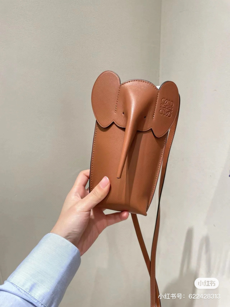 Loewe Elephant Phone Bag