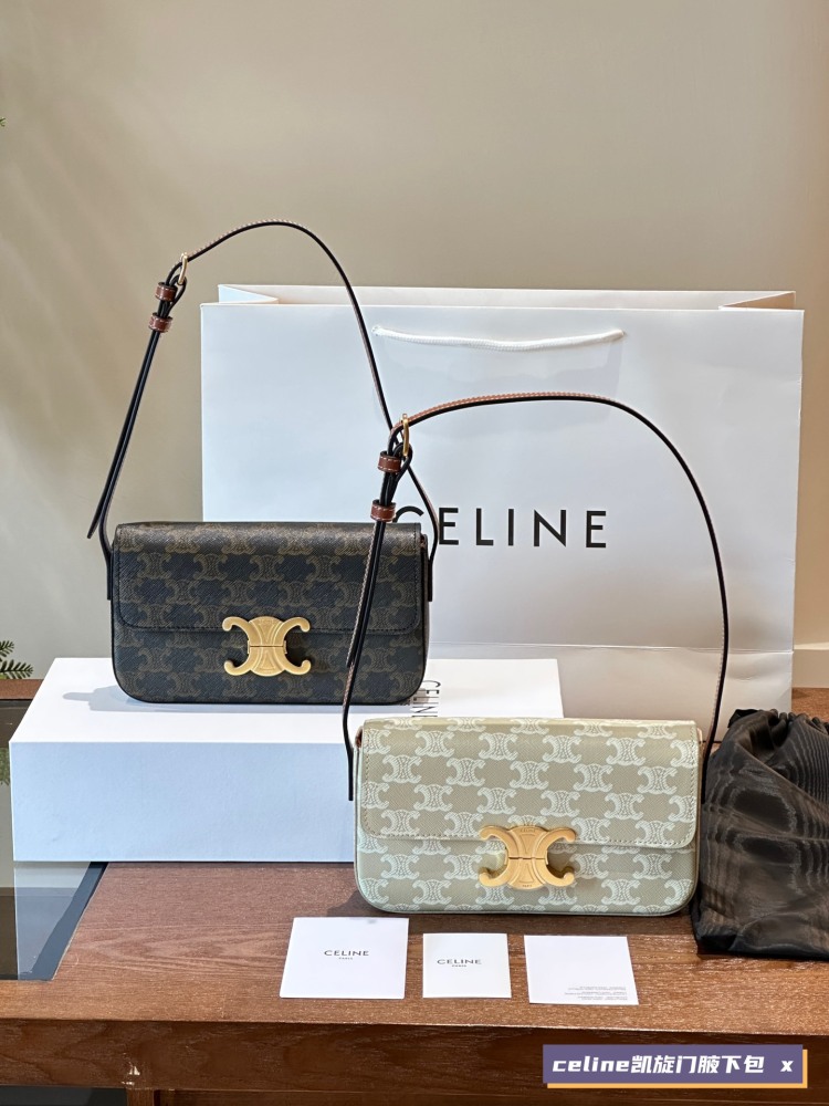 p215
New Package Promotion | CELINE Hot selling Arc de Triomphe Underarm Bag
CELINE has released a new underarm bag, the Triomphe Shoulder Bag, following the Ava bag. Transform the Triumphal Arch backpack series into an underarm shoulder style! Compa...