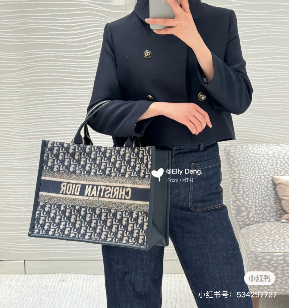 Dior small tote new shoulder strap