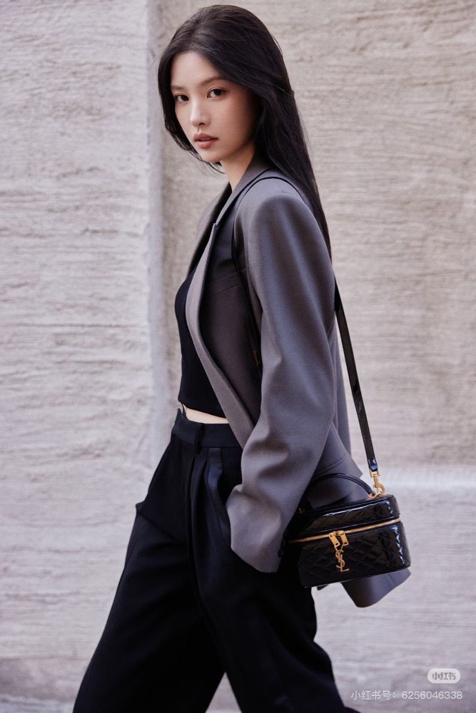 YSL makeup bag