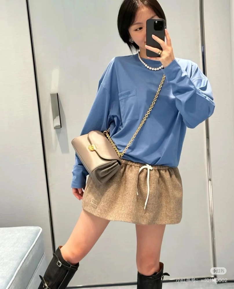 Miumiu Chain Stick Bag