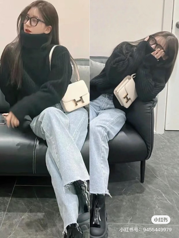 Pure white moonlight. ）Zhao Lusi's same Aisi Kangkang milkshake white out Hermes Kangkang 19 10 milkshake platinum buckle Epsom leather
Share a bag of the same style as Zhao Lusi, Hermes Kangkang Milk Shake White.
The Hermes Concon carried by Ruth ...