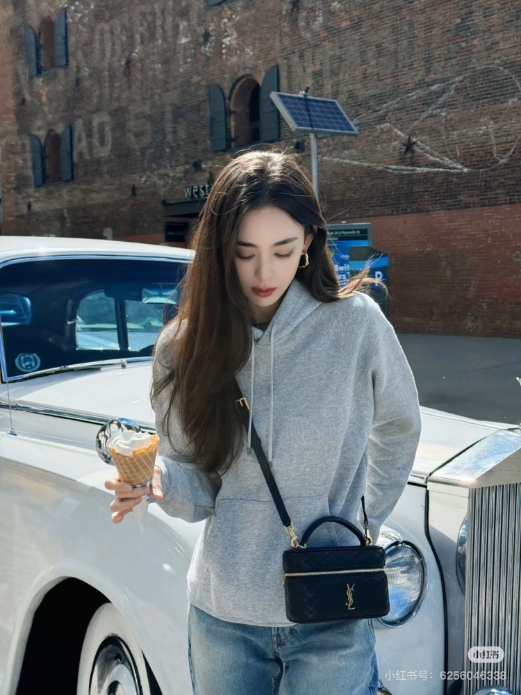 YSL makeup bag