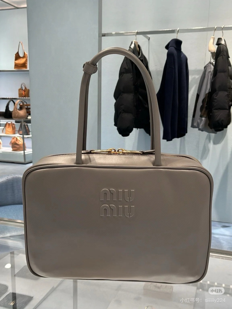 Miumiu briefcase bowling bag new color