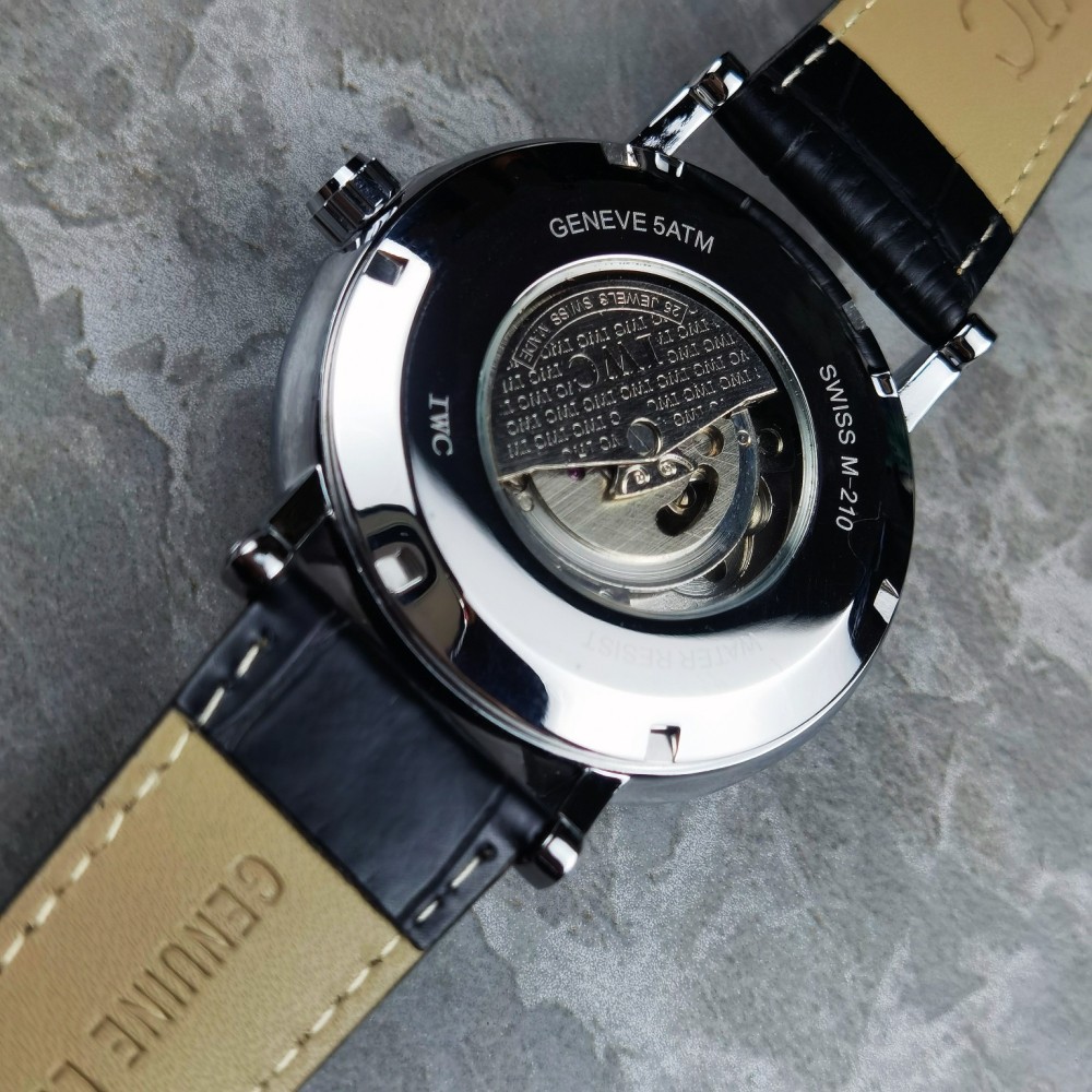IWC Sun Moon Star Hollow Fully Automatic Mechanical Movement Men's Watch