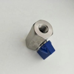 customisable stainless steel mini ball valve with surface polished sanitary ball valve