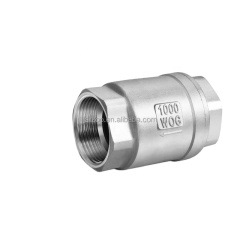 stainlesss steel 2PC check valve