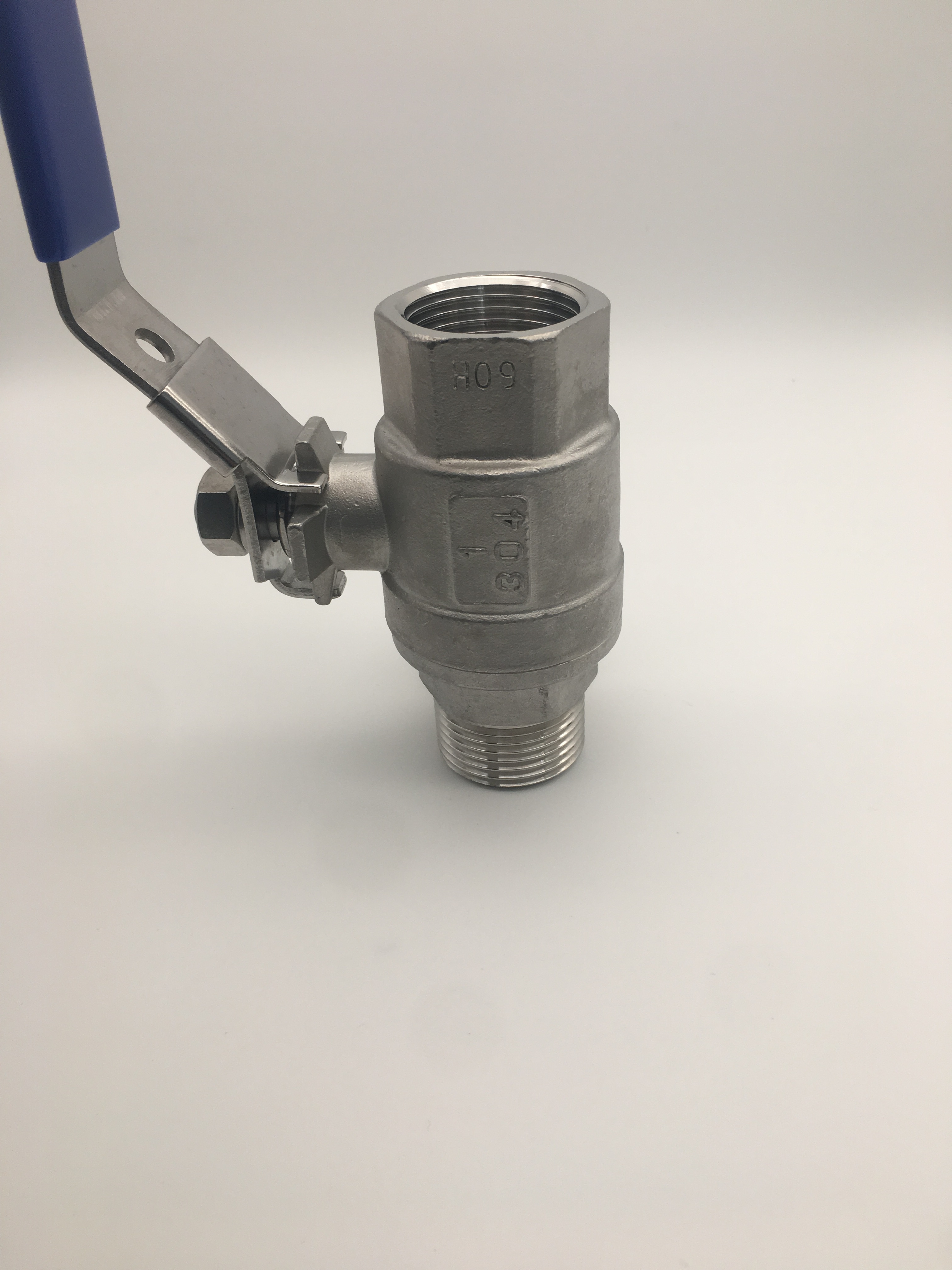 stainless steel 304 316 male and female threaded 2 PC ball valve S.S.M/F 2PC ball valve