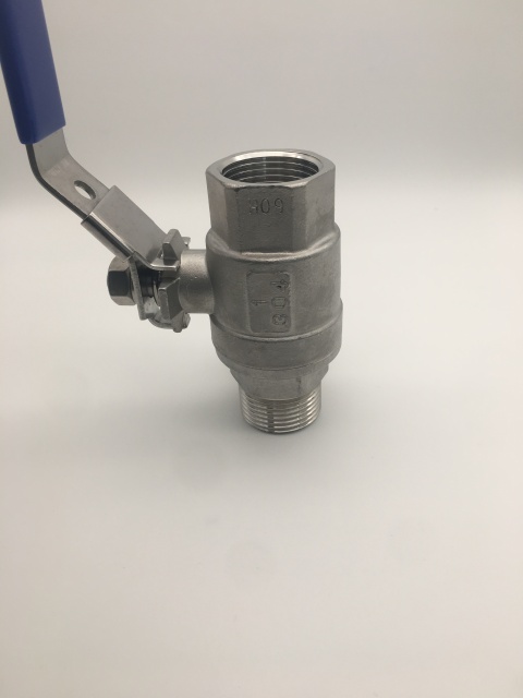 stainless steel 304 316 male and female threaded 2 PC ball valve S.S.M/F 2PC ball valve
