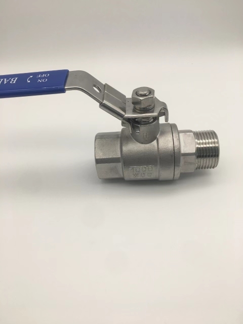 stainless steel 304 316 male and female threaded 2 PC ball valve S.S.M/F 2PC ball valve