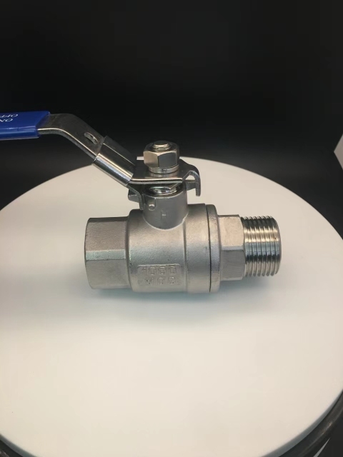 stainless steel 304 316 male and female threaded 2 PC ball valve S.S.M/F 2PC ball valve