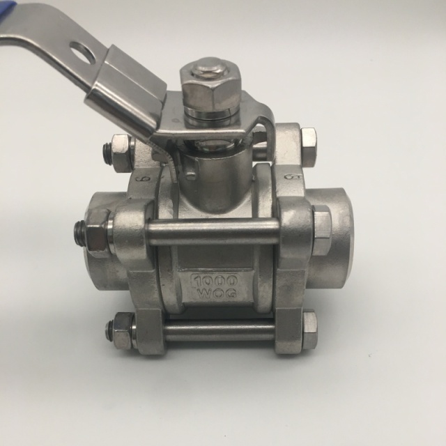 Custom Hot Sale High Quality Stainless Steel 304 316 3PCS Butt Welding Ball Valve