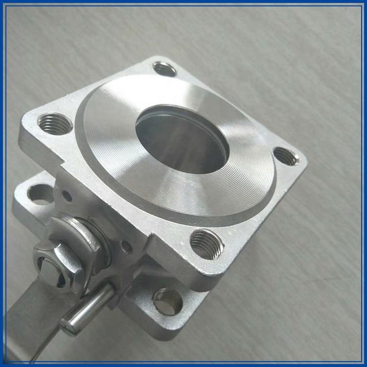 Stainless Steel 304 316 1PC Wafer Flanged Ball Valve