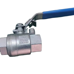Custom Good Quality Stainless Steel 304 316 threaded 2 PC Ball Valve