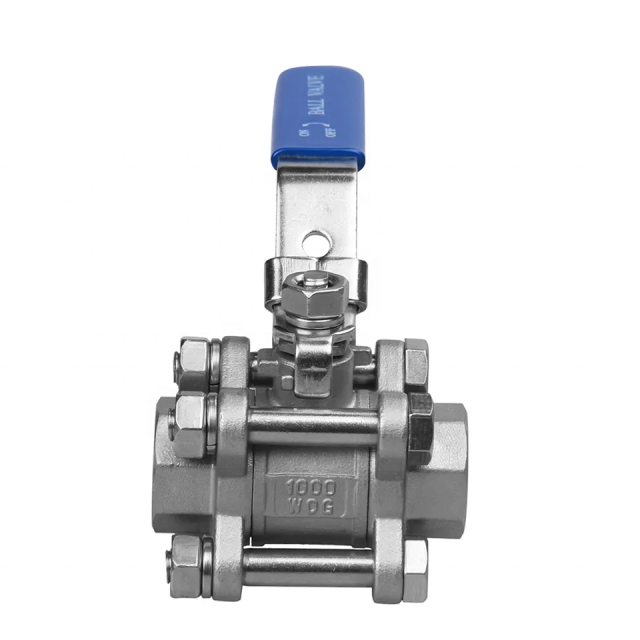stainless steel 304 316 threades ball valve