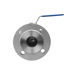 stainless steel 304 316 3PC flanged ball valve