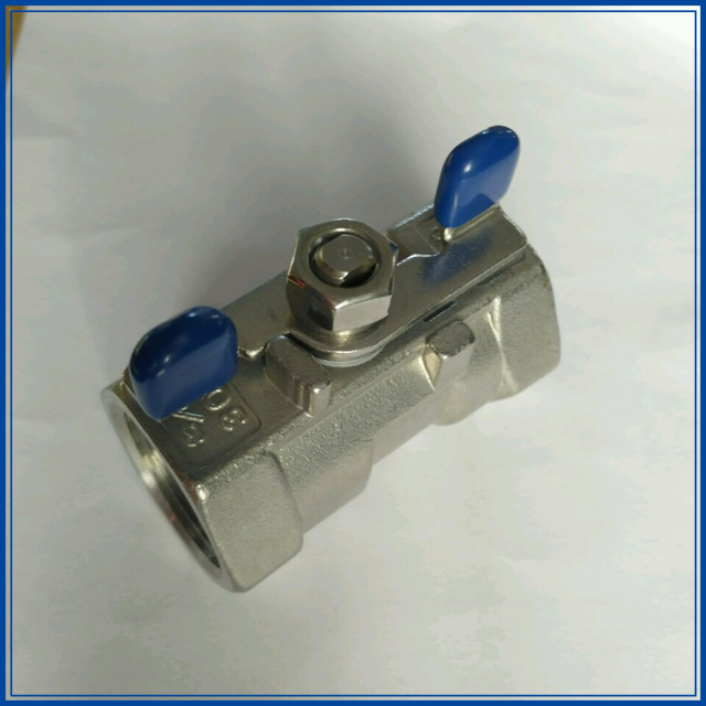 stainless steel 304 316 1PC ball valve