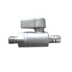stainless steel mini hose ball valve with male and female nipple ball valve for hose connector