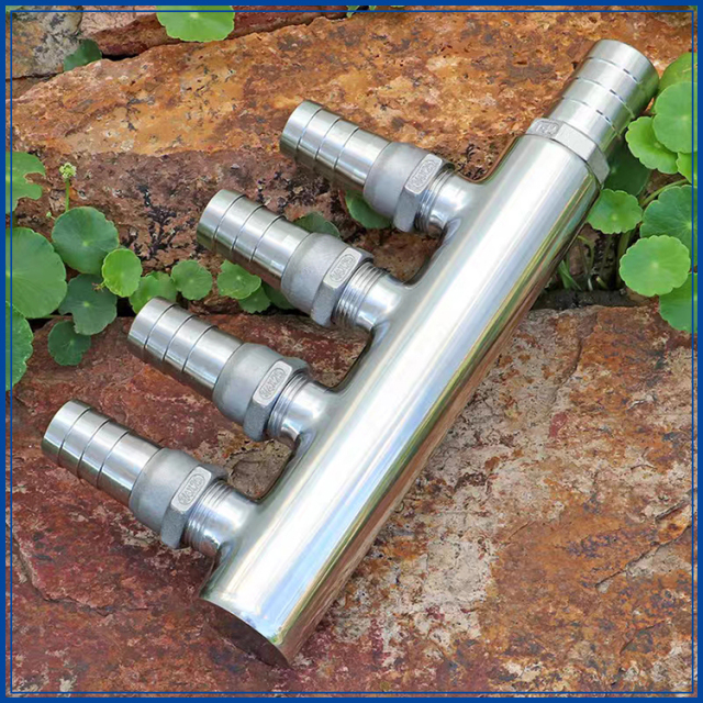 Custom CNC Machined Stainless Steel 304 316 Manifold