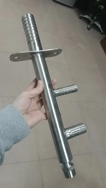 Custom CNC Machined Stainless Steel 304 316 Manifold