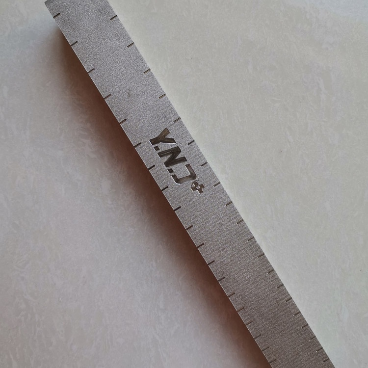 Custom CNC Machining Stainless Steel Parts Chinese Supplier Gauge a Tool Used for Punching Hole Slotting SS Graduated Gauging Ruler Using Wire-electrode Cutting